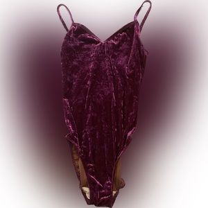 Eleve Dancewear Velvet Leotard